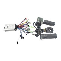 전기 자전거/자전거 전자 자전거 스쿠터 브러시리스 컨트롤러 36V 48V 350W 15A 트위스트 엄지 스로틀