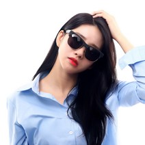 페니레인 남녀공용 SOMETHING C1 블랙렌즈 하금테 선글라스