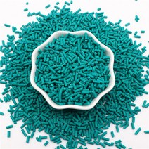 DIY 공예용품 장식품 폼폼 리본 다채로운 믹스 원통형 폴리머 클레이 조각 점액 충전 점토 용 스프링클 DIY, 13 grass green_03 50g