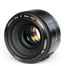 DSLR 미러리스 렌즈 단 광각 망원 yongnuo yn50mm f1.8 af mf 다중 코팅 대형 조리개 고정 초점 yn 50mm f1.8n for canon nikon 호환, 캐논을 위해