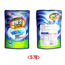 (디앤티) 5개 세탁기통세척 통돌이세탁기청소 드럼세탁기청소