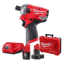 밀워키임팩드릴 M12 FQID-632C 12V 오일펄스 임팩트 드라이버 풀세트 6.0Ah 3.0Ah, 1개