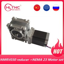 웜기어 베벨 체인 5:1-80:1 웜 감속기 NMRV030 11mm 입력 샤프트 기어 박스 속도 컨트롤러 Nema23 스테퍼, 04 Ratio15_01 RV030 2Nm