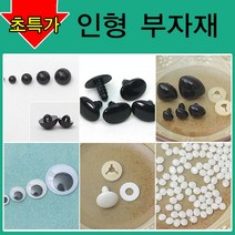 [펠트친구] 인형만들기재료/인형눈/인형코/머리카락/인형눈/나사눈/단추눈/무빙아이/인형눈알/인형코/조인, AA11. 민자삼각코(7개)20mm