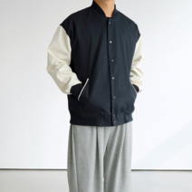 맨즈북 봄 워싱코튼 남자 스타디움 자켓 청소년 대학생옷 얇은점퍼