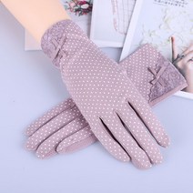 여성운전장갑 여름 휴가룩 면 장갑 미끄럼 방지 통기성 장갑 자리 얇은 장갑 운전 장갑