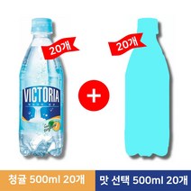 빅토리아 탄산수 청귤 500ml 20개 + 맛 500ml 20개, 자몽 500ml 20개