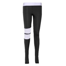 남자스포츠레깅스 땀복 트레이닝 바지 여성 요가 스포츠 러닝 스트레치 푸시 업 레깅스 하이 웨이스트 화이트 스트립 패치 워크 타이츠 팬츠 캐주얼