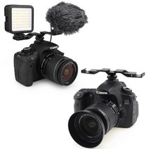 [OB69]핫슈 확장 연결 DSLR 멀티탭 스트로보 플래쉬 라이트, 본품