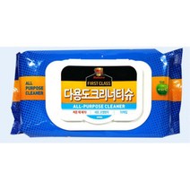 불스원 찌든때 제거 크리너 티슈 손 항균 화장지 리필, 1개, 불스원 다용도크리너티슈70매