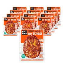 [랭킹닭컴] 잇메이트 슬라이스 소스 닭가슴살 4종 12팩 구성, 03_소스 닭가슴살 토마토로제 12팩
