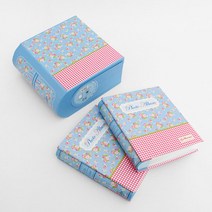 프로방스 북디자인 포토 사진 성장 미니 앨범 4x6 40매 사진첩 포켓