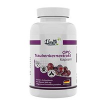 health + opc 포도씨 추출물 50 폴리페놀 – 올리고미어 프로안토 시아니딘 | 강력한 항산화제 | 채식주의자 | 캡슐당 200mg – 독일산
