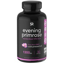 스포츠리서치 이브닝 프림로즈 오일 1 300mg 30120 소프트젤 감마리놀렌산 GLA, 120소프트젤(4달)