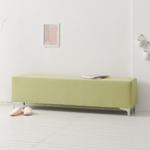 나무뜰 코젯 책장형/수납형 인테리어 벤치 소파, 코젯 1600 모던 패브릭 벤치 소파 SRS023C, 그린