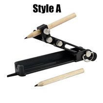 모서리 치수 코너 곡선 측정기 목공 나침반 도구 측정 방지 양식 조정 가능한 프로필, Scribing Pen