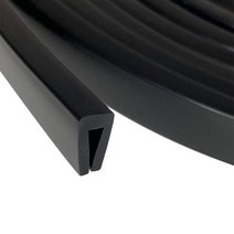 개스킷 가스킷 1meter u 채널 고무 ​​에지 몰딩 트림 웨더 스트립 자동차 도어 프로텍터 에지 가드 고무 씰링, 7mm-9mm, 1미터, 회색