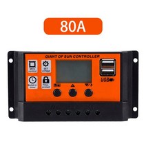 태양광 컨트롤러 100a80a60a30a10a mppt 자동 태양열 충전 lcd 디스플레이 듀얼 usb 출력 5v 태양 전지 패널 배터리 충전 조절기 262, 80a