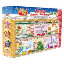 스위즐 크리스마스 어드벤트 캘린더 캔디 220g Swizzels Christmas Advent Calendar, 1개