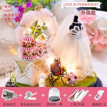 크리스마스 오르골 소품 회전목마 트리 지브리오 산타 캔디샵 스노우볼 기차, 사랑은 영원