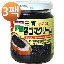 산이쿠푸드 참깨 크림 스프레드 190g, 3팩