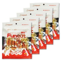 퍼닛 맛있는 강아지간식 300g, 5개, 치킨 칼슘본