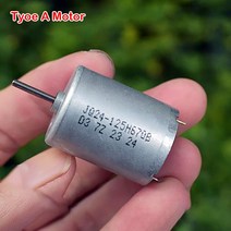 24mm x 30mm 미니 370-12670/11650 모터 DC 12V-24V 귀금속 브러시 음소거 정밀 자동차 부품 AV 장비, 02 Type B Motor
