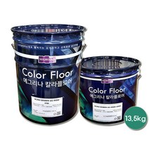 노루페인트 바닥용 에폭시페인트 예그리나 칼라플로어 상도 13.5kg, 투명