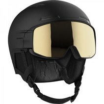 Salomon 살로몬 Driver Pro Sigma Mips Helmet 스노우보드헬멧, Black, S