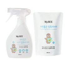 마이비 자연에품은 아기 얼룩제거제 용기330ml 1개+리필 300ml 1팩