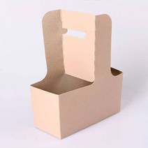 컵 캐리어 2구(무지) 25개(1묶음), 1개, 25개