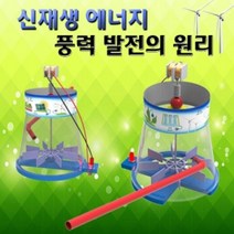 MDF1560 신재생에너지 풍력 발전의 원리 5인용 (과학교구/풍력발전기만들기/발전기만들기/학습교구)