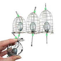 원터치 스텐 카고 밑밥 먹이 통 참돔 돌돔 뱅에돔 볼락 감성돔 우럭 광어 학꽁치 고등어 집어제 낚시, 스텐카고(편대카고채비) 대