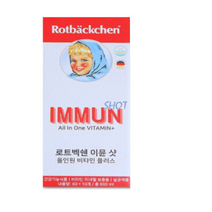 식약처 인정 인증 멀티 기능성 액상비타민 독일 로트벡쉔이뮨샷 로트벡쉔 로트백쉰 이문샷 피로 회복 고함량 액상 40대 50대 60대 종합비타민 건강 기능 식품, 10병(1박스)X1개