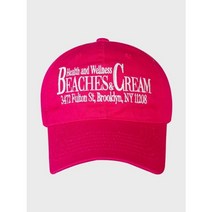 [비치스앤크림] HEALTH AND WELLNESS CAP-HOT PINK