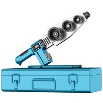 PE수도관 융착기 PVC파이프 웰딩기 PE수도배관 연결, 32 디지털 디스플레이 + 전문 가위