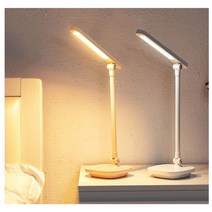 제이스토어 / 책상 데스크램프 LED 공부 학습 스탠드 LLD121, 팡팡 화이트