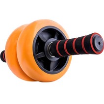 뱃살 빼는 운동 기구 AB슬라이드 롤아웃 휠슬라이드, (블루사일런트휠)고무손잡이+리바운드로프