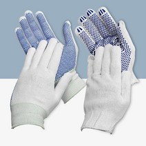 원예 운전 전자제품 조립 손보호 점박이 장갑 5P 실용적인, 고급형 점박이 장갑(중) 5개