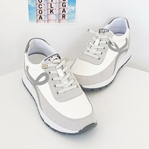 제이슈 가죽 보그 스니커즈 3cm