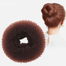 디엠몰 1+1 똥머리일등공신 똥머리 밴드 도넛밴드 스폰지 당고머리, 블랙