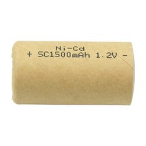NiCd NI-CD SC 1.2v 재충전 배터리 1500mah 전동 공구 셀 방전율 10C-15C, [06] 15개 세트