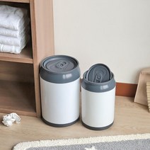 공부방 인테리어 미니 휴지통 2개 화장대 주방쓰레기통 자취생필수품 주방휴지통 화장대휴지통 안방휴지통, 옵션, 피즈 스윙 휴지통_7.5L