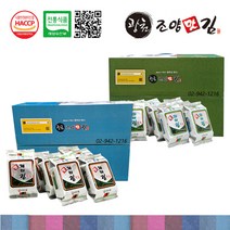 광천조양맛김 재래식탁김30봉지+파래식탁김30봉지, 1박스