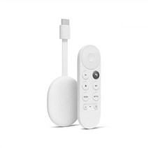 Chromecast with Google TV(HD) - 음성 검색으로 TV에서 스틱 엔터테인먼트 스트리밍 1080p HD로 영화 프로그램 및 라이브 TV 시청 Snow, 고화질