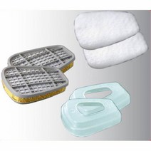 유해가스 분진차단 공기정화통 필터n세트 베륨동작업 추천