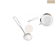 스텐 된장 육수 거름망 7cm 걸음망 거품 뜰채 국자 가정용 체망 채망