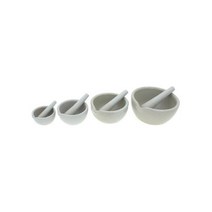 실험실 알약분쇄 사발 유봉 막자세트 과학교구 약사발, _대10cm