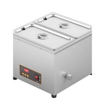 업소용 초콜릿 멜팅기 퐁듀기계 중탕기 만능 멀티 2구, 실버기계식소형 2통깊은 용량 2.5Lx2