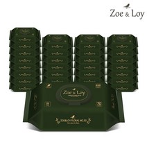 조이로이 아기 물티슈 no.50 캡형, 70매, 30팩